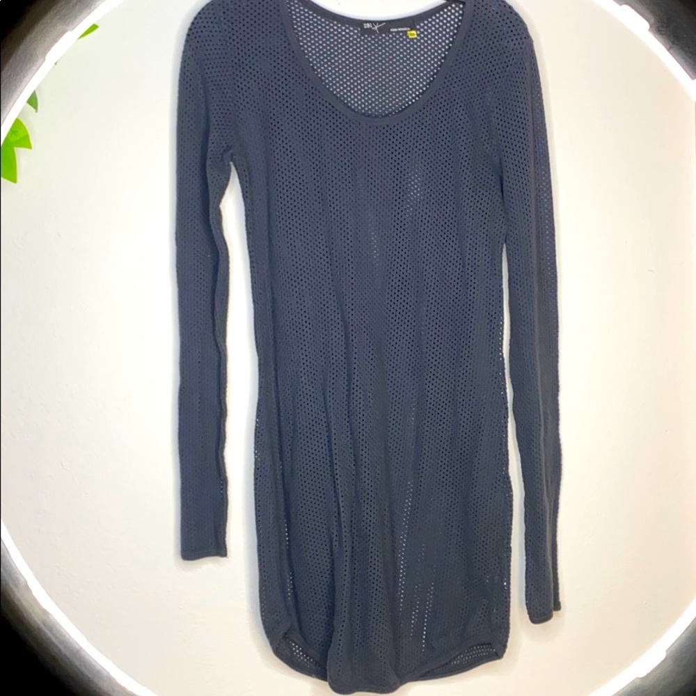 Mesh swimsuit cover up